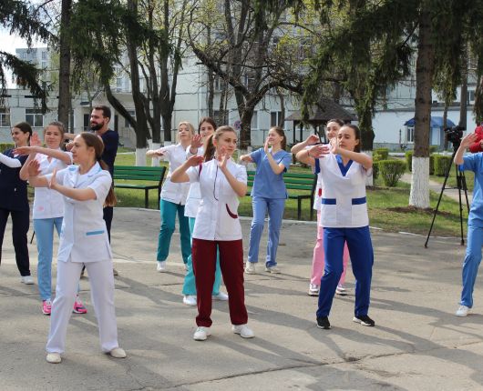 Flashmob, Ziua Mondială a Sănătății